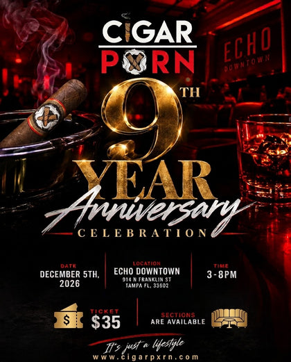 Cigar Pxrn 9 Year Anniversary Celebration