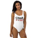 White Cigar Pxrn One-Piece Swimsuit
