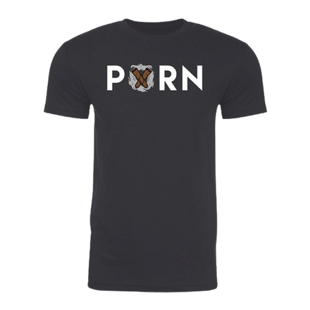 Black Pxrn Men's Crew Neck T-Shirt
