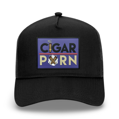 Black Cigar Pxrn Trucker Hat
