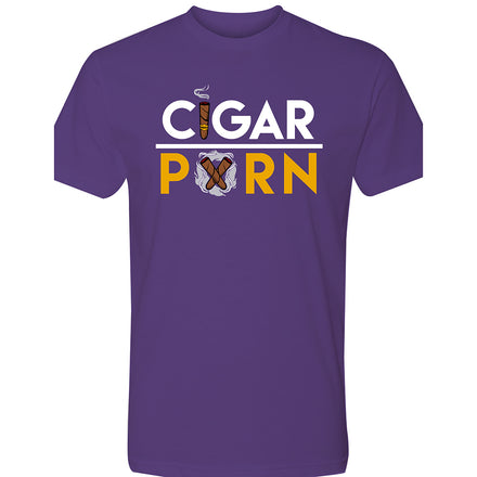 Purple Cigar Pxrn Men's Crew Neck T-Shirt