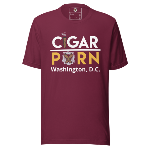 Washington, D.C. Cigar Pxrn Crew Neck T-shirt